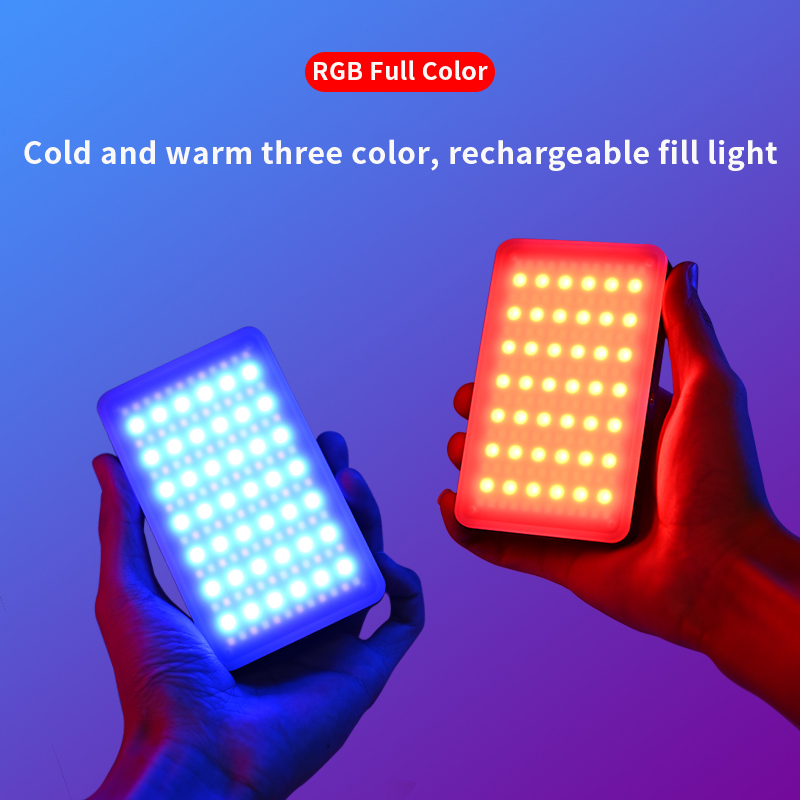 Pixel Art Led Panel - RGB-видеосвет, портативная светодиодная панель для камеры,