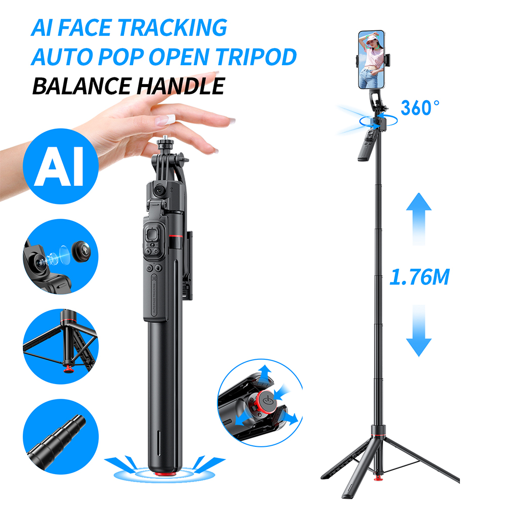 Photography Zoom - Новый TT07 AI отслеживание лица, универсальный