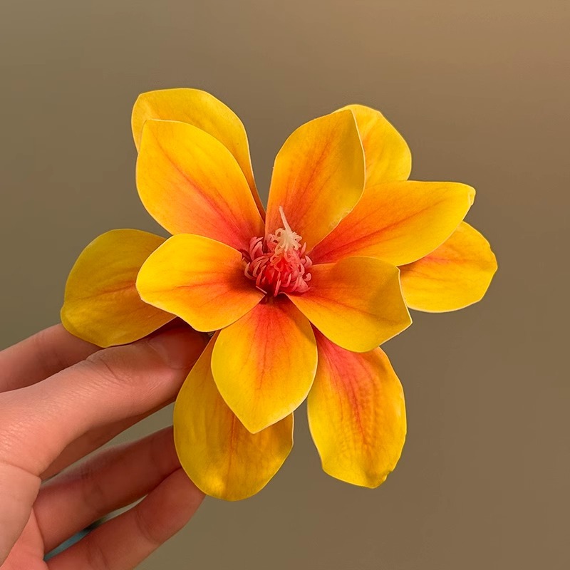 Photography Yellow - Пляжный стиль для отпуска, заколка для