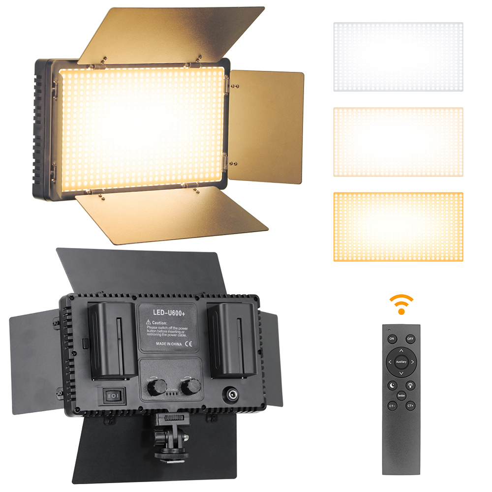 Video Led Light Panel - Светодиодсветильник панель для видеосъемки U800, 600