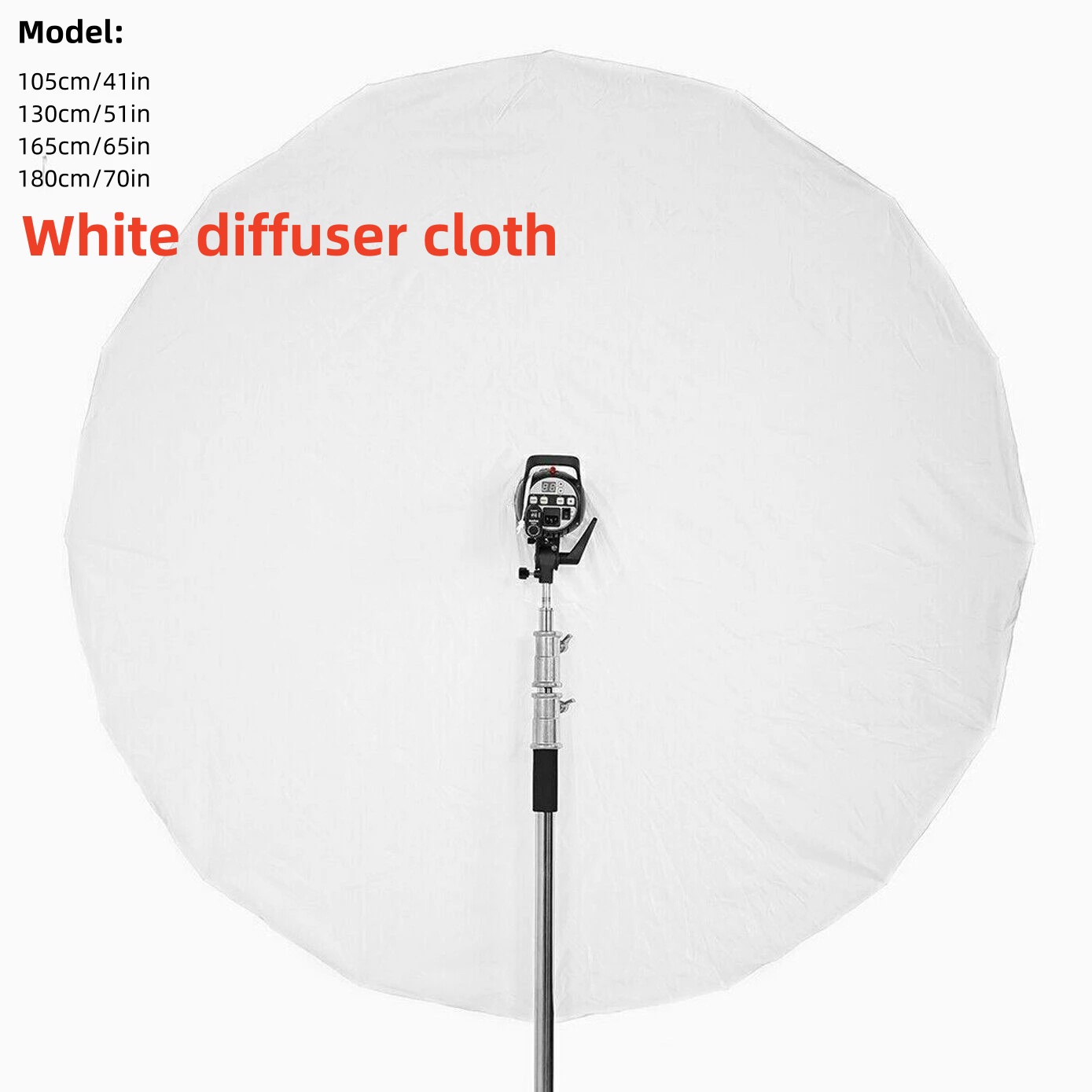 Photography Umbrella Diffuser - Диффузионная ткань для зонта для студийной