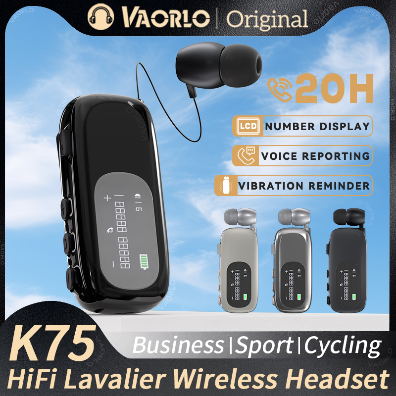 Photography Prompt - Беспроводные наушники K75 Lavalier Business Bluetooth