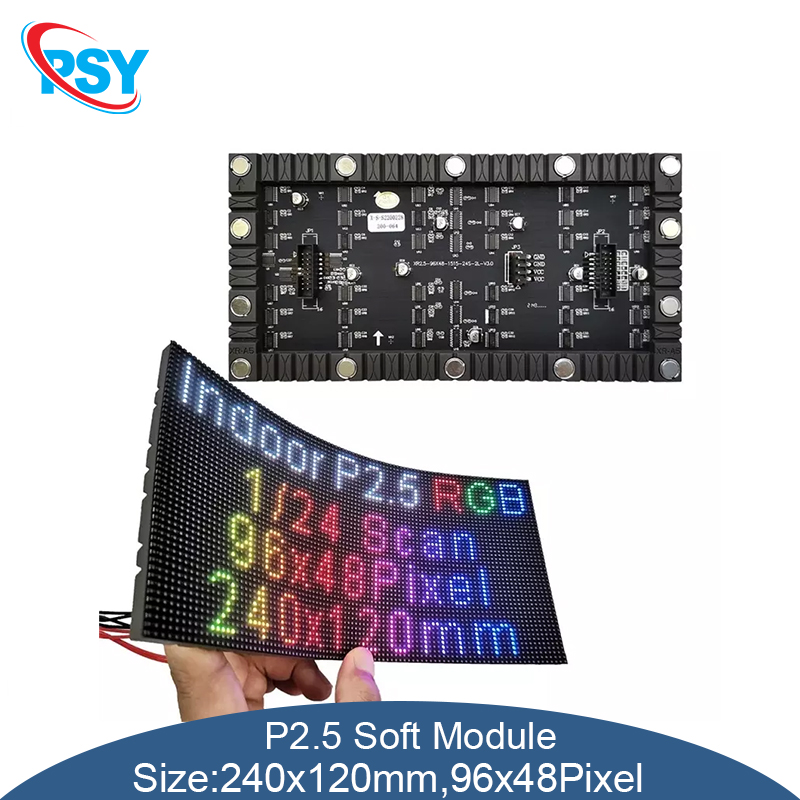 Pixel Art Led Panel - Светодиодный полноцветный гибкий модуль для помещений