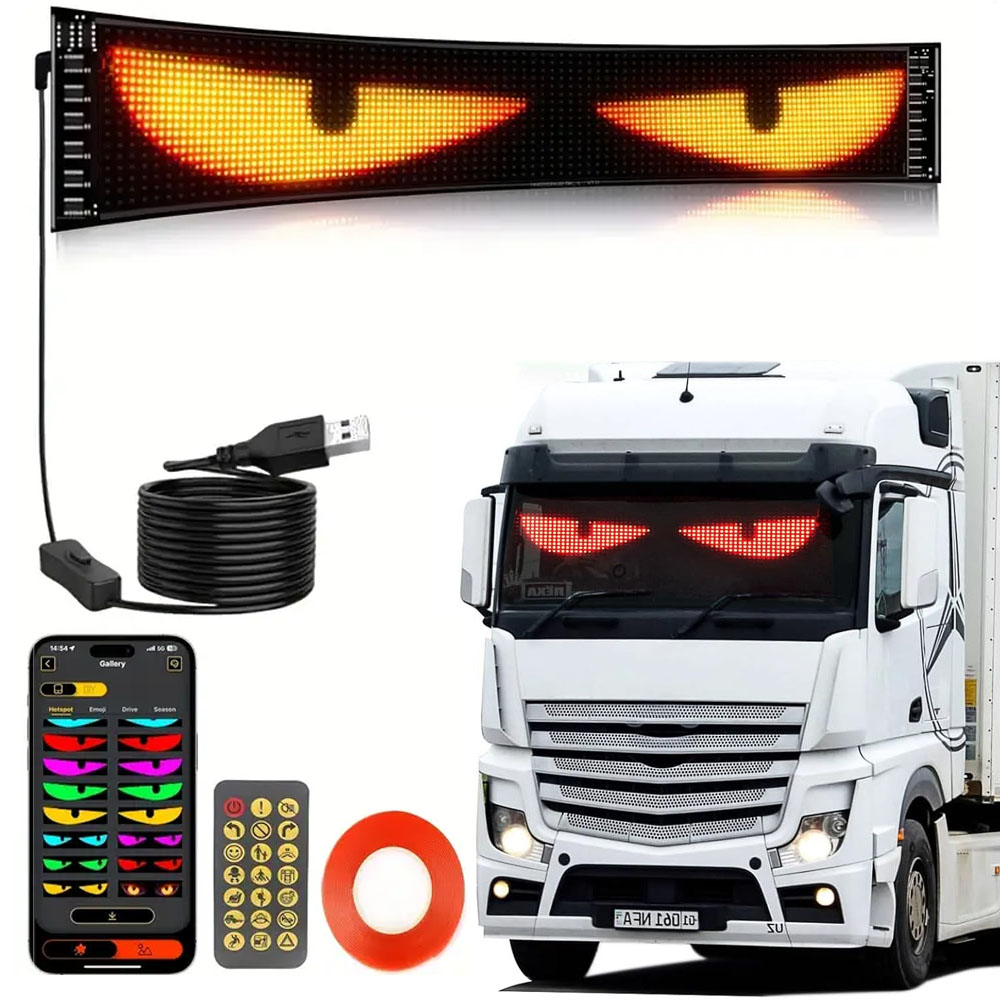 Pixel Art Led Panel - Гибкая светодиодная панель 16x96 Plus Truck