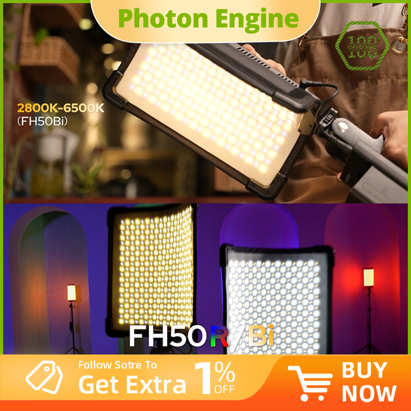 Video Led Light Panel - Светодиодная панель Godox FH50R/FH50Bi: гибкая, портативная,