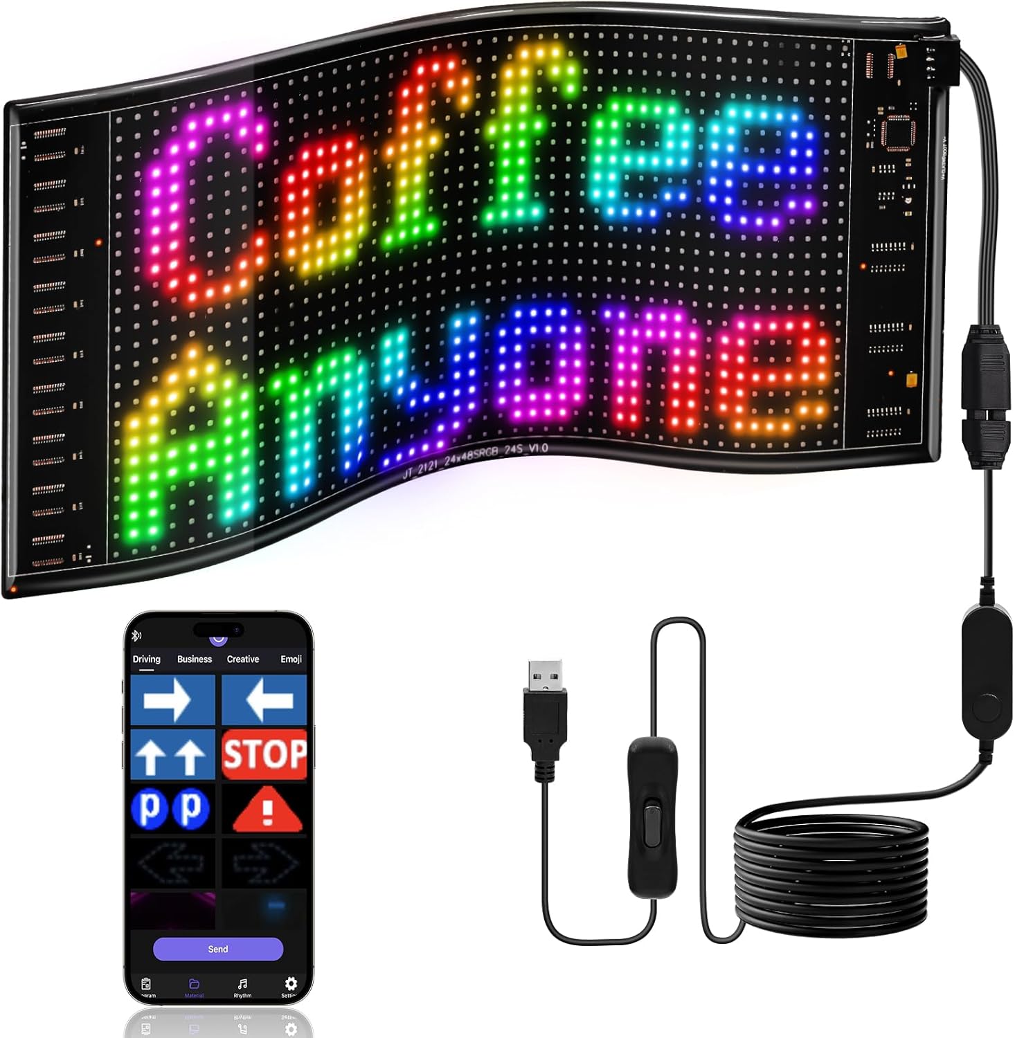 Pixel Art Led Panel - Светодиодная матричная пиксельная панель «сделай сам»,