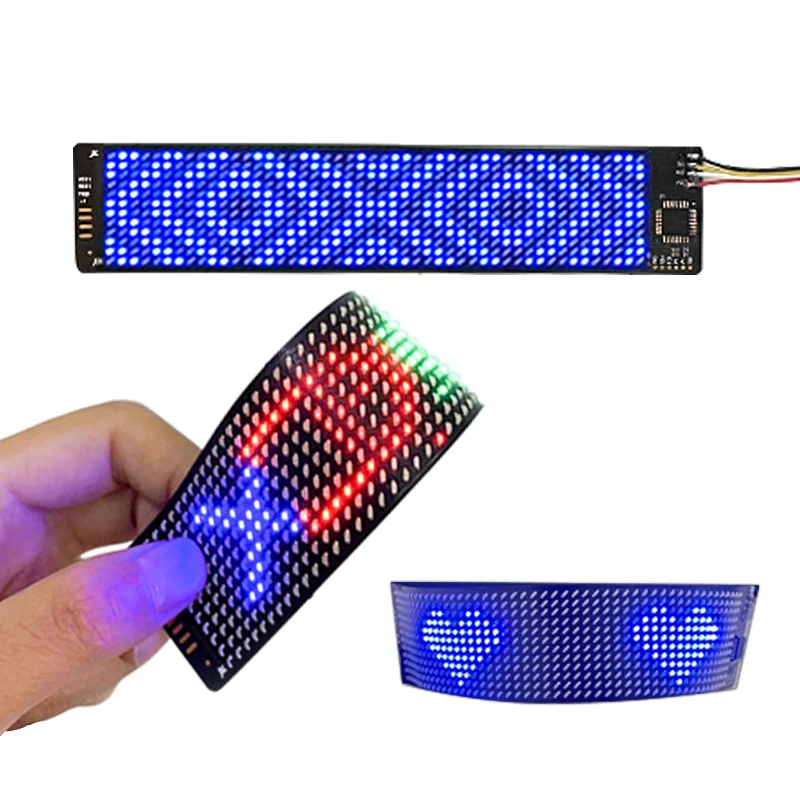 Pixel Art Led Panel - Гибкая светодиодная панель 12*48 пикселей, программируемая