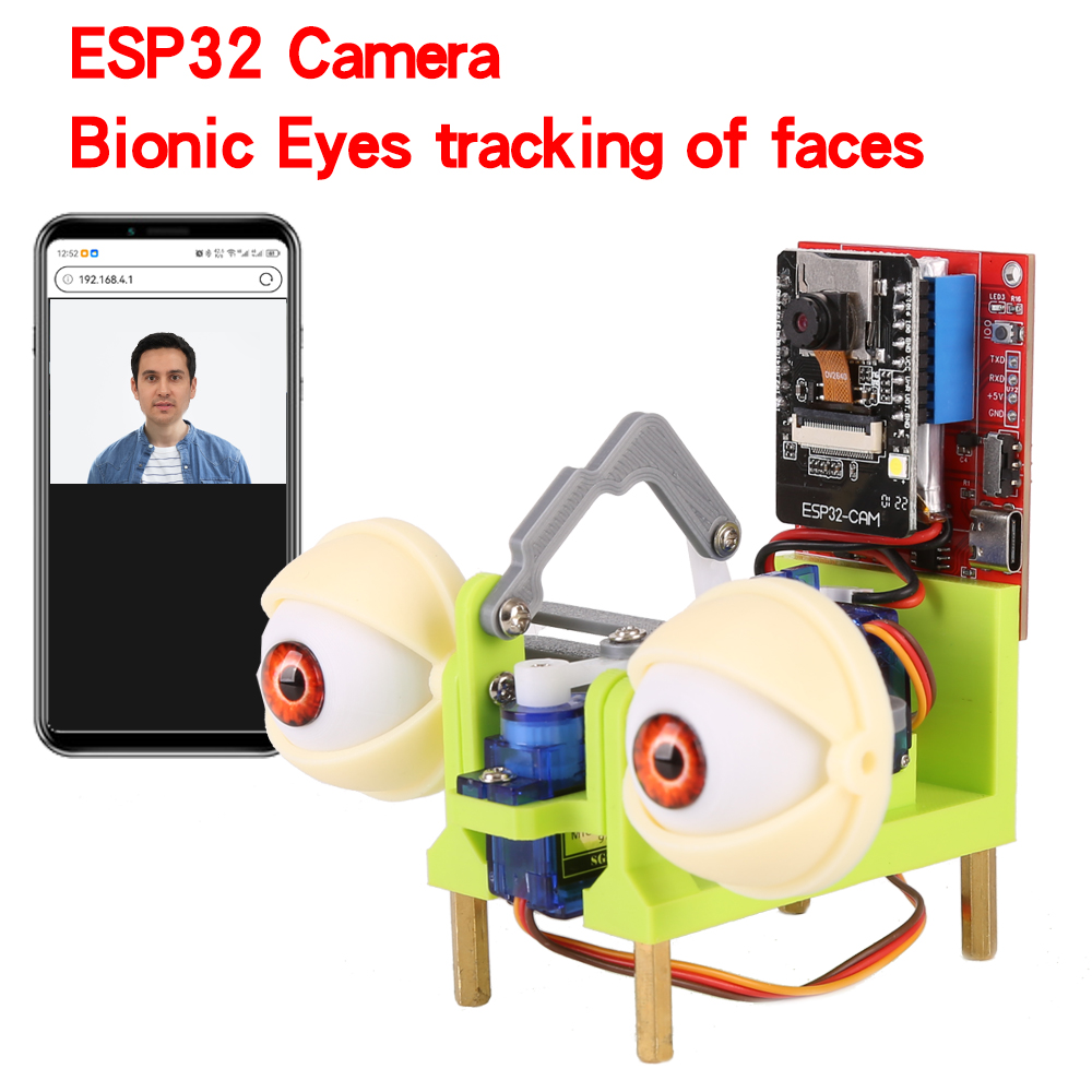 Photography Journalism - Камера WatchEye ESP32 Бионическое отслеживание глаз
