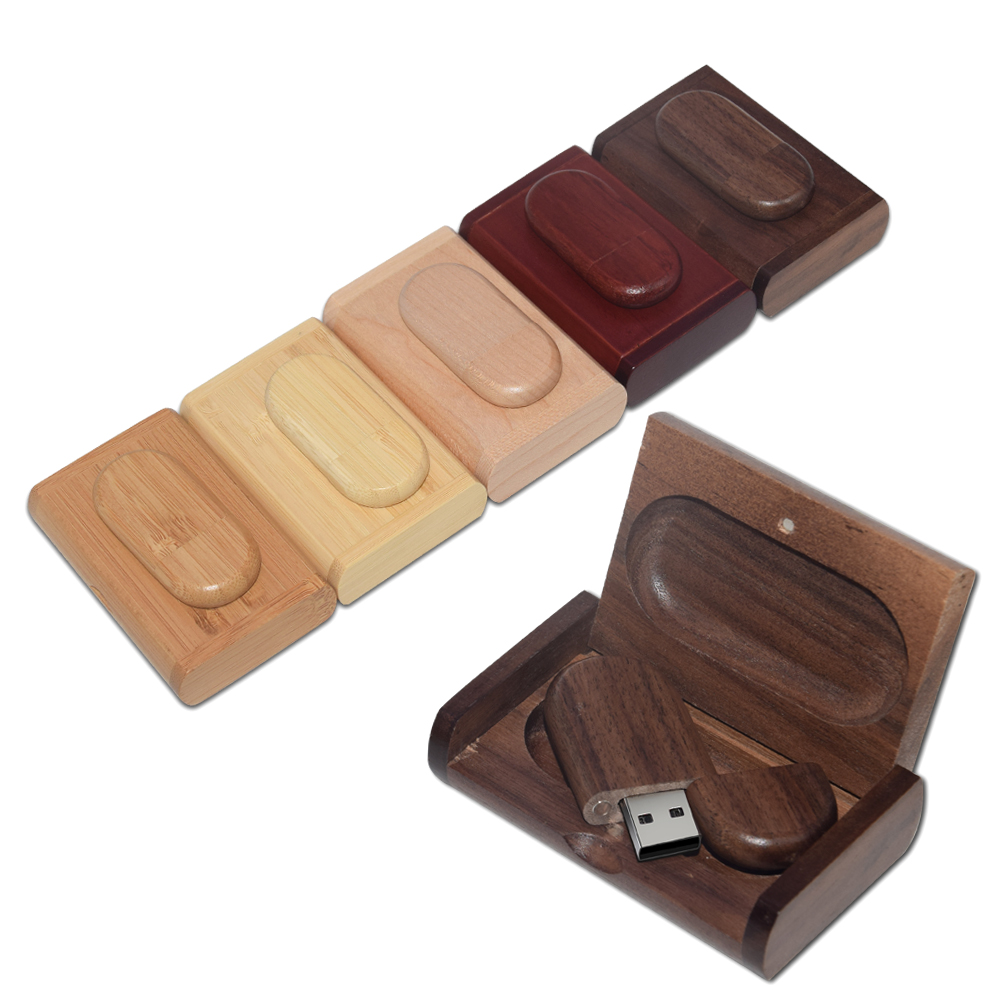 Photography Of Memories - Деревянная флешка USB 2.0 в подарочной