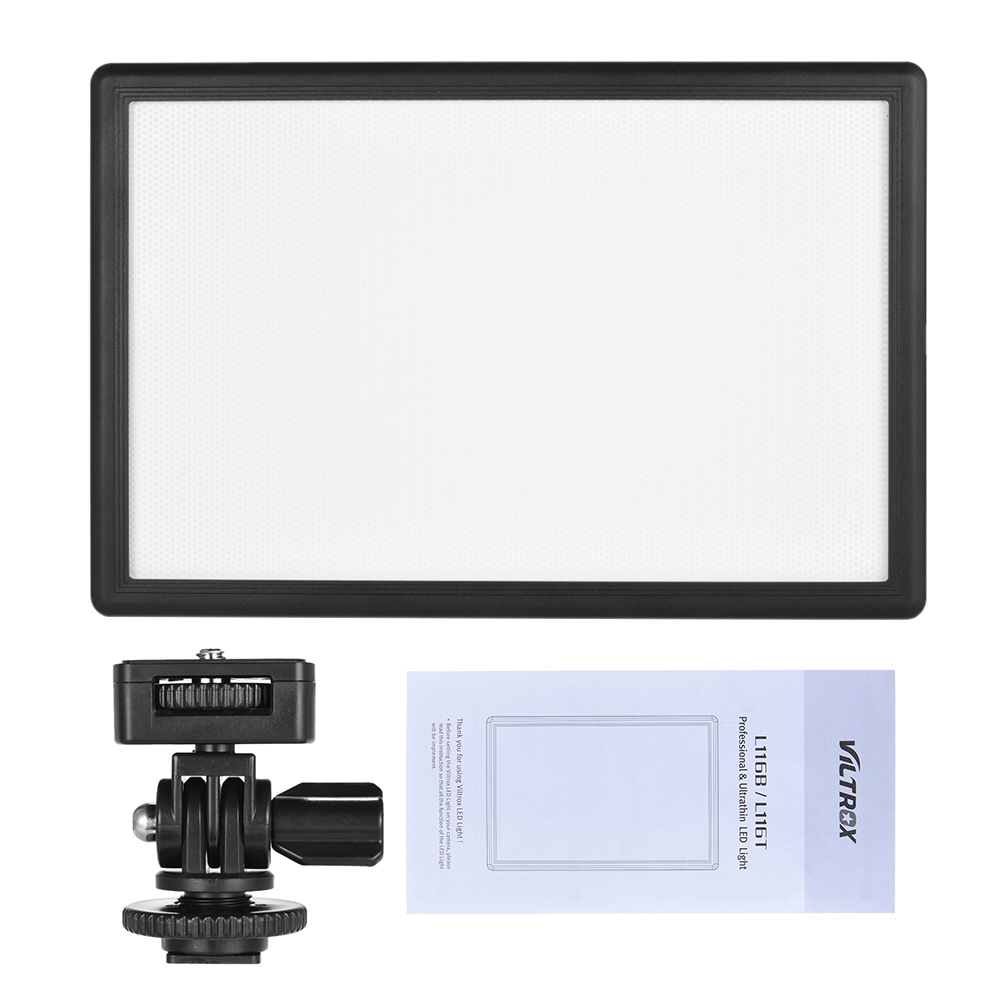Video Led Light Panel - Viltrox L116T LCD двухцветный светодиодный видеосвет