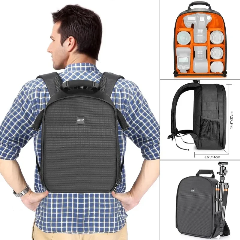 Camera Bag Waterproof - Рюкзак-сумка для фотоаппаратов с водонепроницаемым ударопрочным
