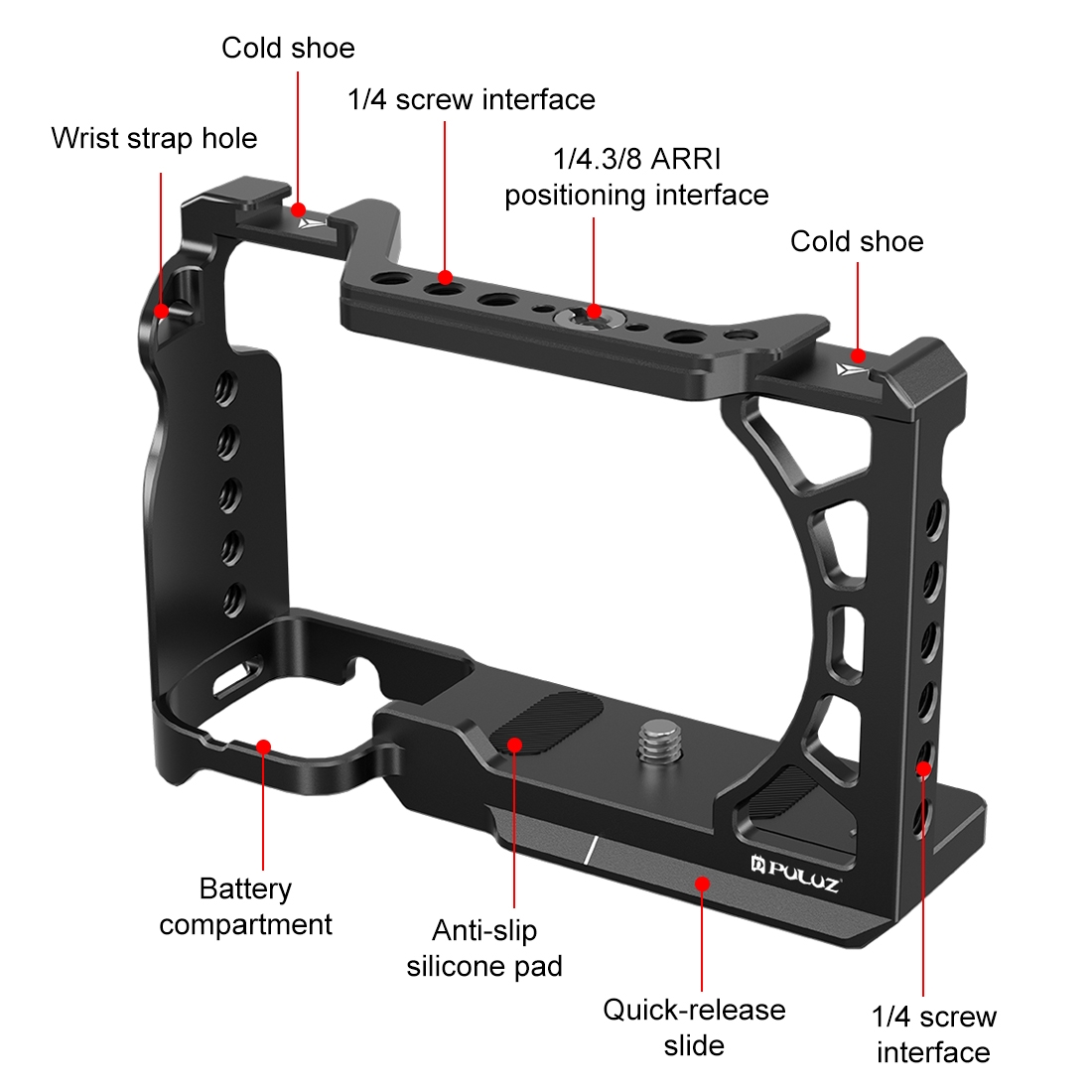 Металлическая клетка для камер – обзор и цена Camera Cage Rig