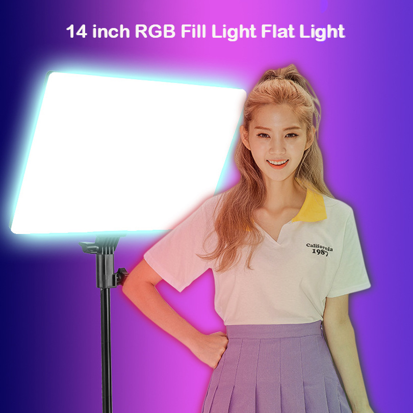 RGB 14 дюймов светодиодный све – обзор и цена Video Led Light Panel