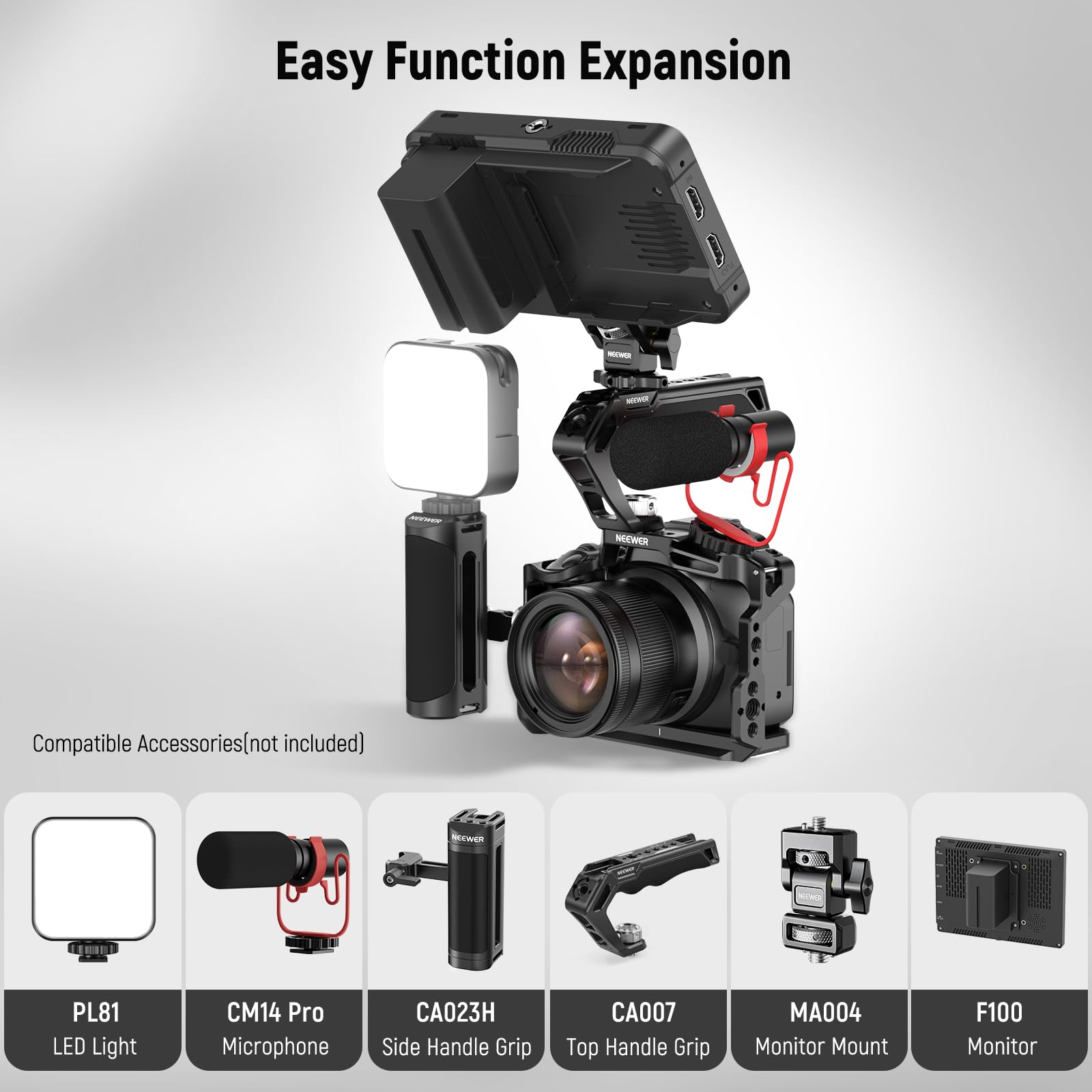 Клетка для камеры NEEWER R50,  – обзор и цена Camera Cage Rig
