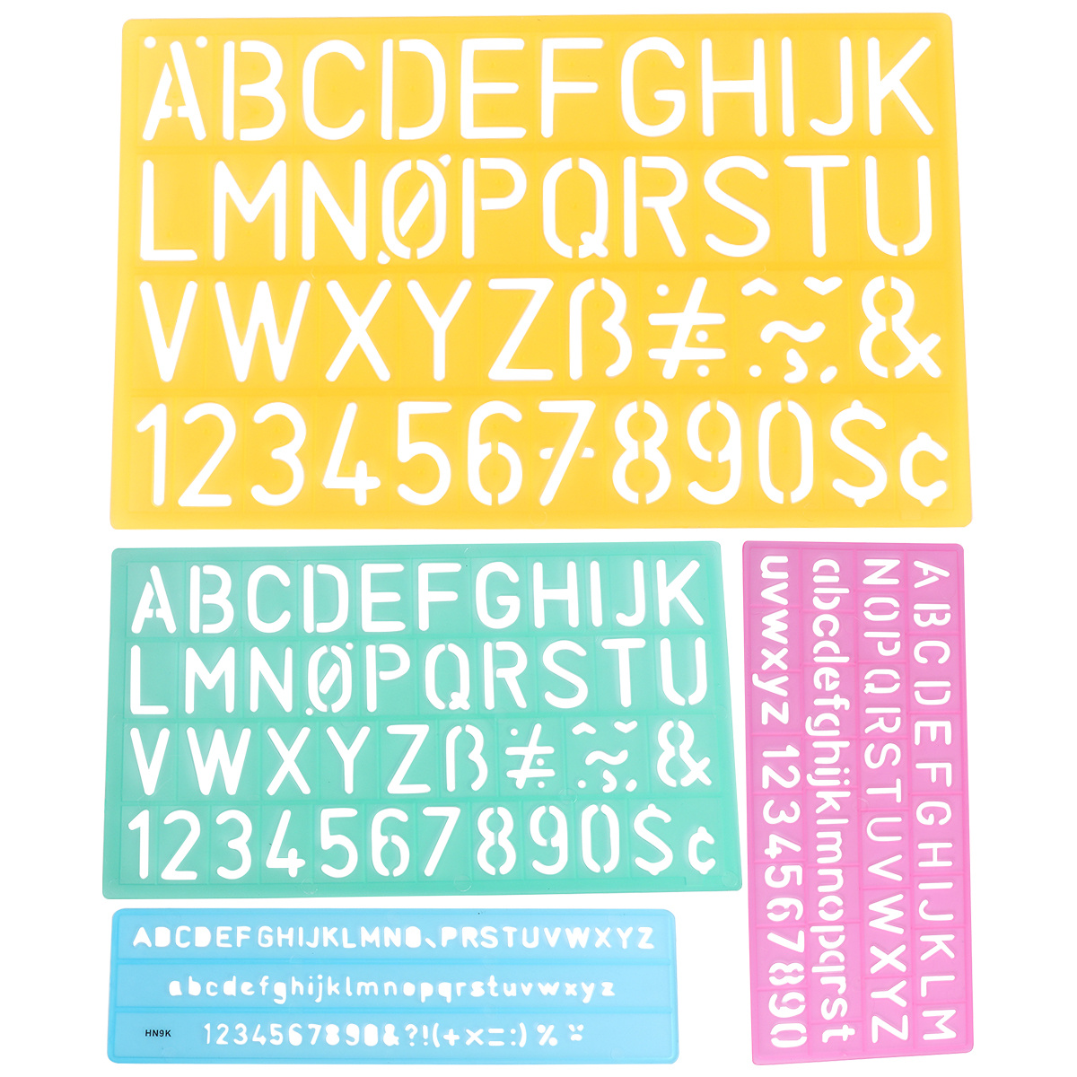 Набор из 4 шт. трафаретов с ал – обзор и цена Photography Font