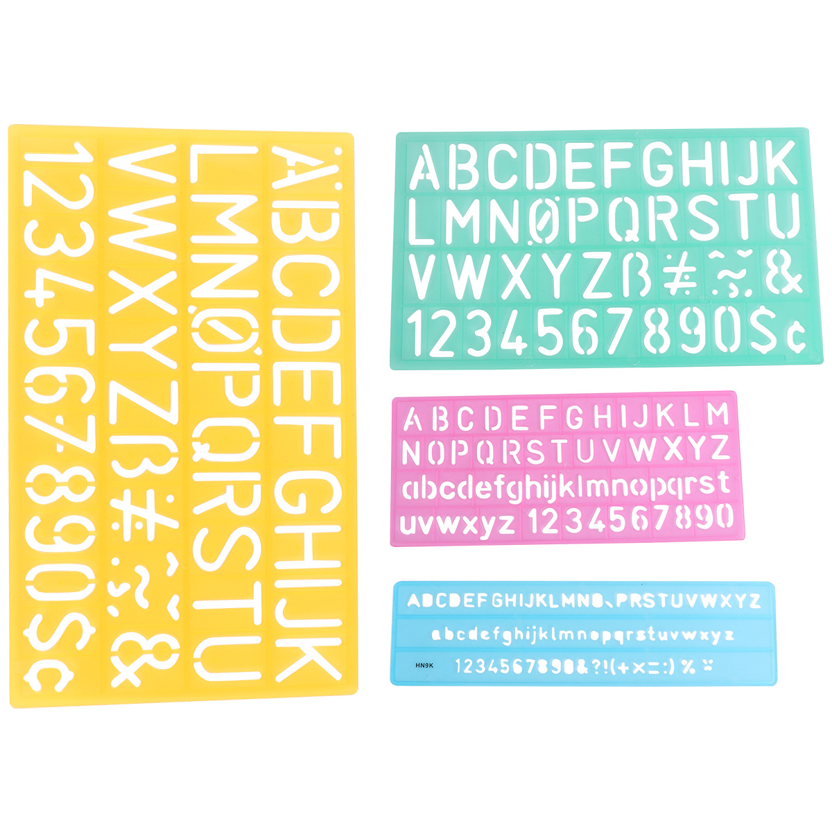 Набор из 4 шт. трафаретов с ал – обзор и цена Photography Font