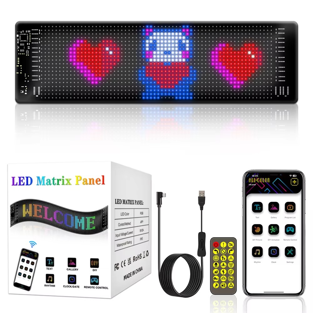 【16x96 LED PLus】【192mm*898mm】【 – обзор и цена Pixel Art Led Panel