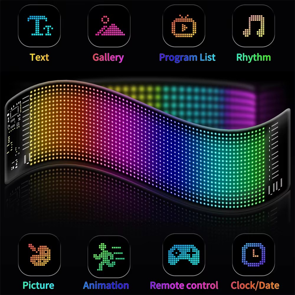 【16x96 LED PLus】【192mm*898mm】【 – обзор и цена Pixel Art Led Panel