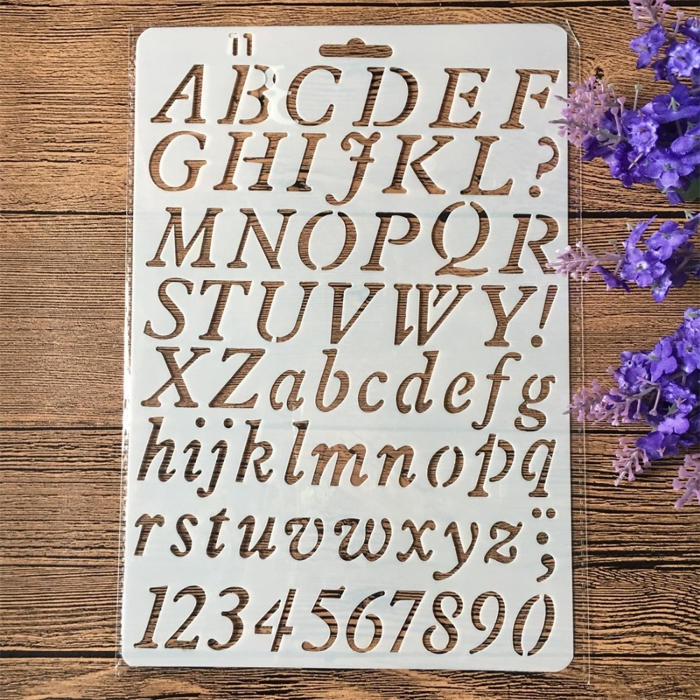 4 шт./компл. 26 см алфавитные  – обзор и цена Photography Font