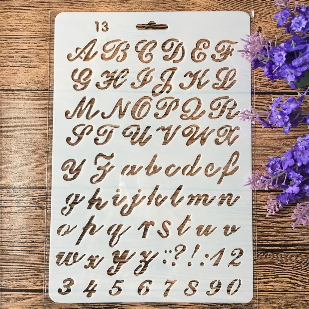 4 шт./компл. 26 см алфавитные  – обзор и цена Photography Font