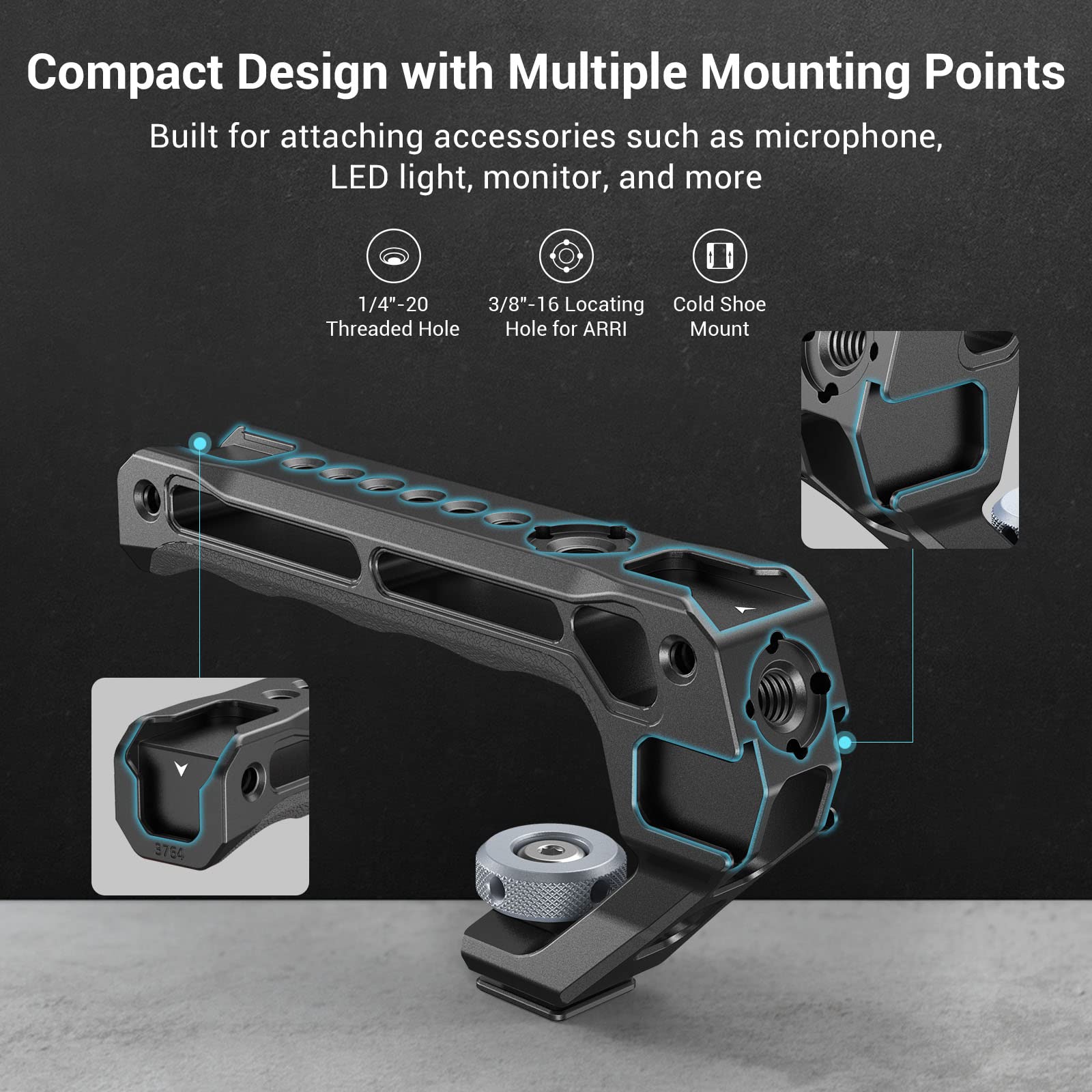 SmallRig NATO Top Handle Lite  – обзор и цена Camera Cage Rig