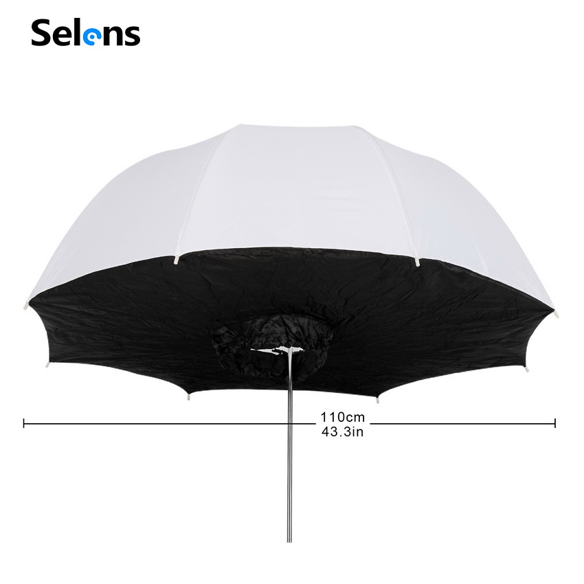 Selens 101 см/40 дюймов, съемн – обзор и цена Photography Umbrella Diffuser