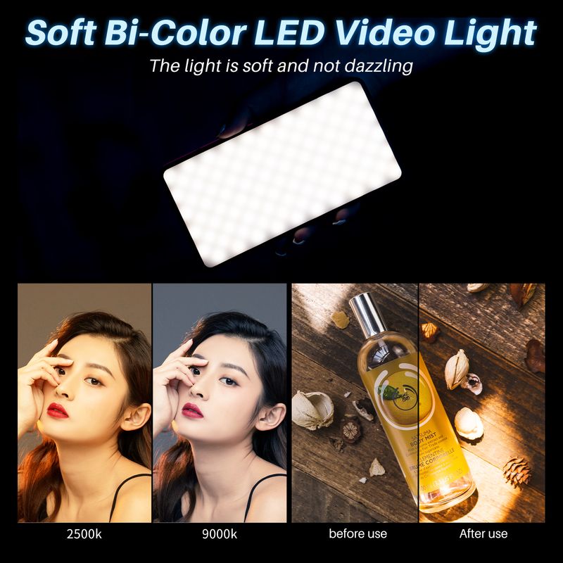 Ulanzi VL200 Мягкий двухцветны – обзор и цена Video Led Light Panel