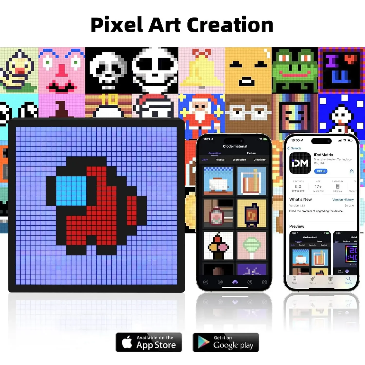 Умный светодиодный матричный п – обзор и цена Pixel Art Led Panel