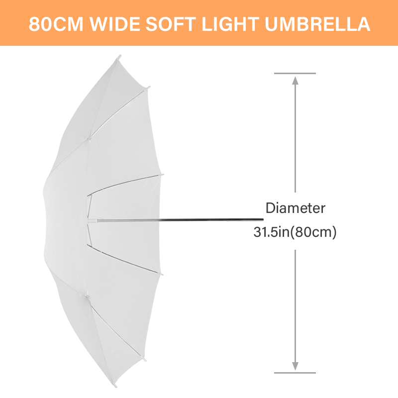 Прозрачный белый светорассеива – обзор и цена Photography Umbrella Diffuser