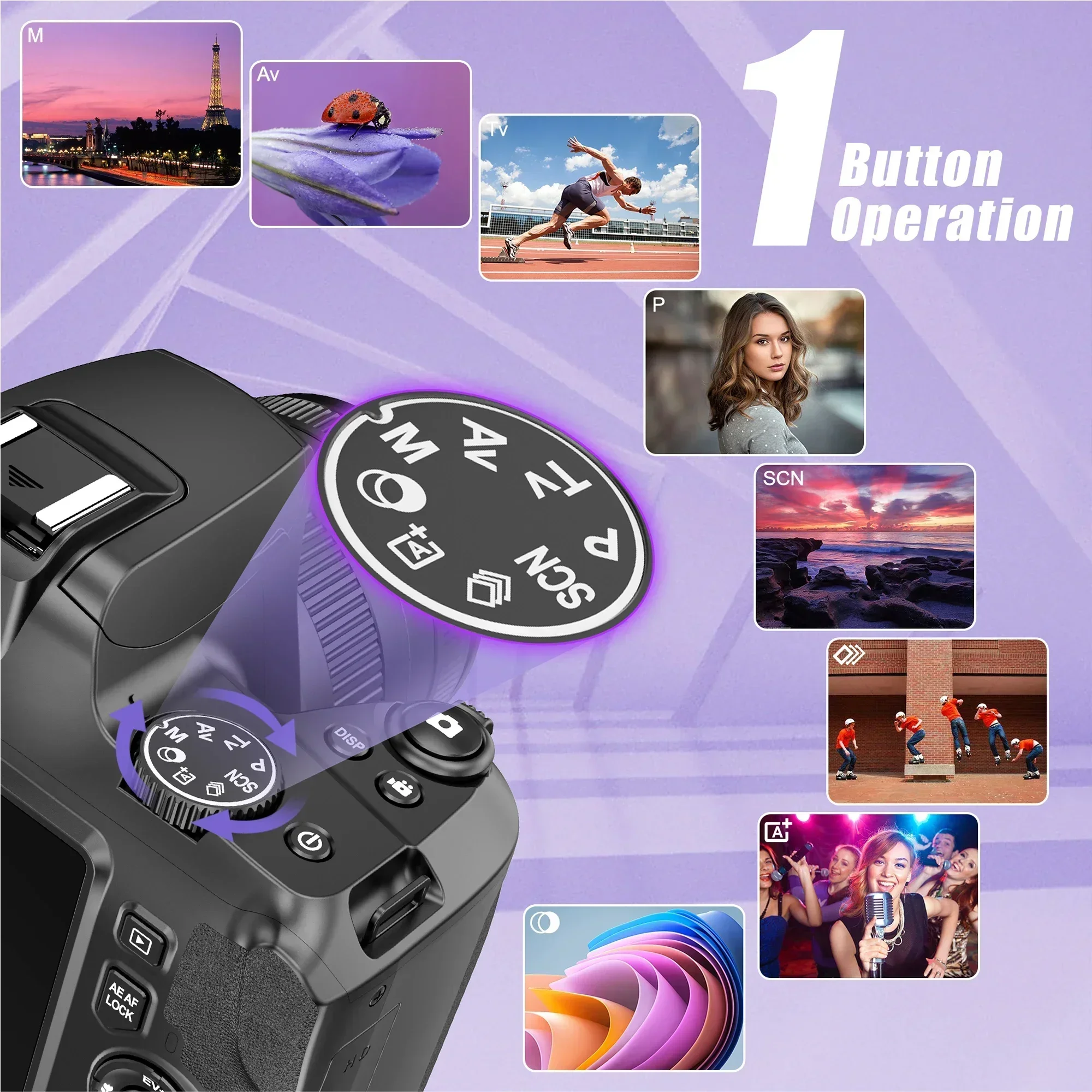 Цифровая камера 4K для фотогра – обзор и цена Photography Zoom