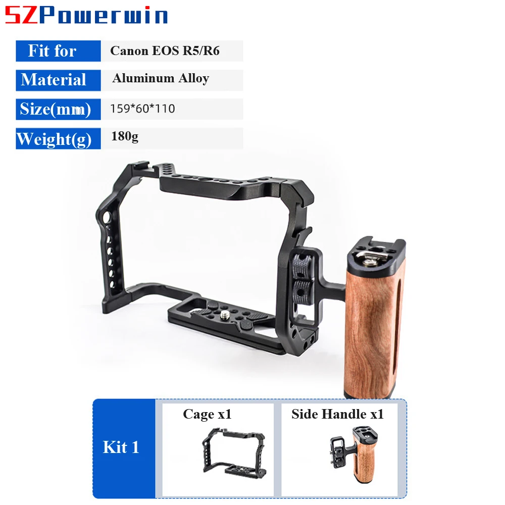 Кейдж Powerwin для камер Canon – обзор и цена Camera Cage Rig