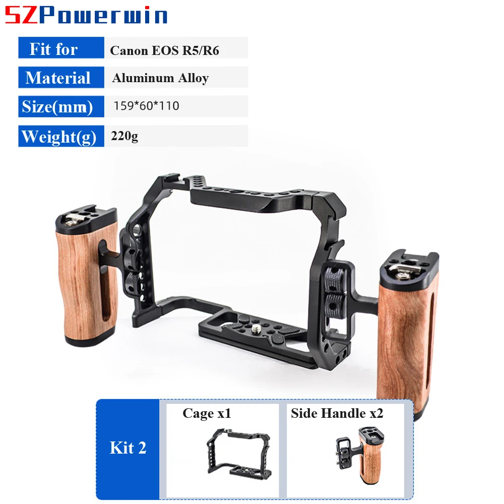 Кейдж Powerwin для камер Canon – обзор и цена Camera Cage Rig