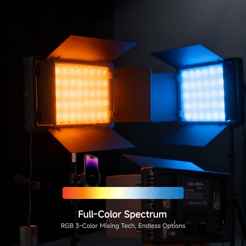 Светодиодный осветитель U600 д – обзор и цена Pixel Art Led Panel