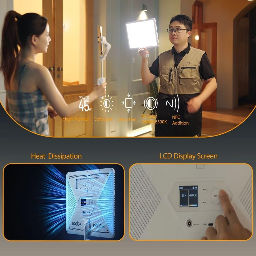 Godox P260C Pro Светодиодная п – обзор и цена Video Led Light Panel