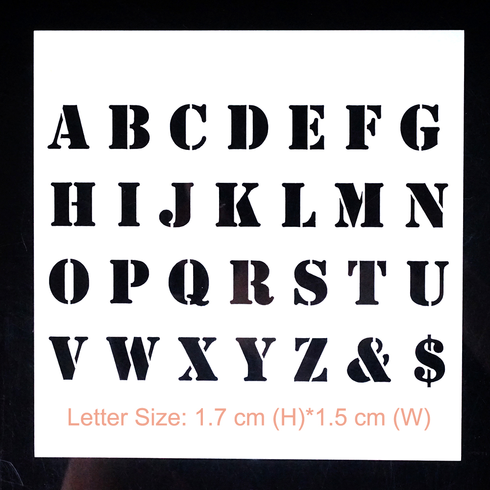 15 см DIY ремесло буквы алфави – обзор и цена Photography Font