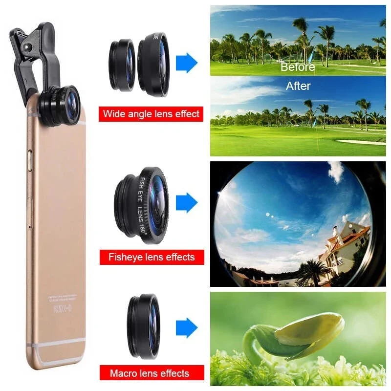 3-в-1 объектив для смартфона:  – обзор и цена Photography Xiaomi